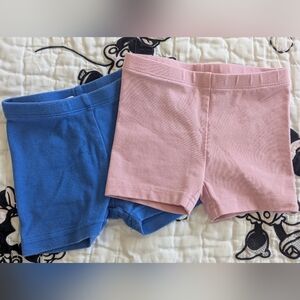 Two Pairs Of Tea Collection Bike Shorts - 2T